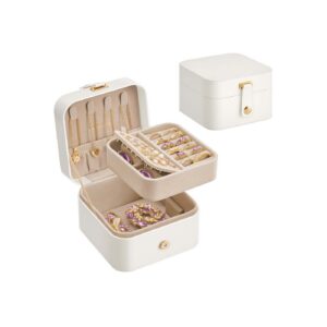 SONGMICS korurasia 2 tasoa matkalle pilvinen valkoinen