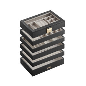 SONGMICS korurasia, 6 tasoa, musta