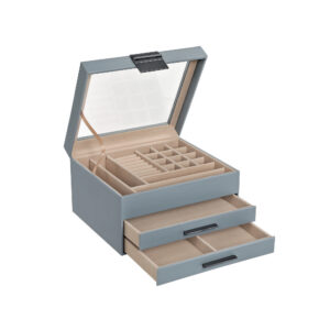 SONGMICS korurasia lasikannella, savusininen