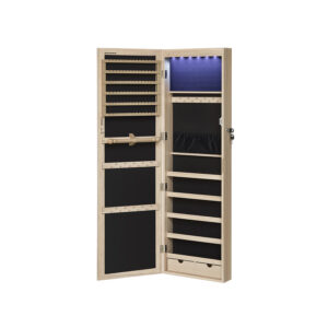 SONGMICS hanging jewelry cabinet