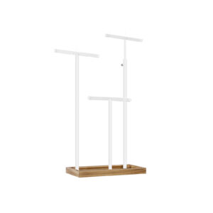 SONGMICS koruteline, vintage-ruskea-valkoinen