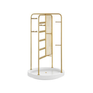 SONGMICS koruteline metallikehyksellä, lahjaidea, kullanvärinen