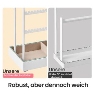 SONGMICS koruteline, koruteline, koruteline sametti