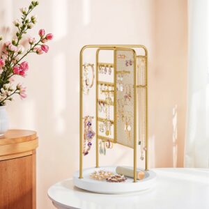 SONGMICS Koruteline metallikehyksellä Lahjaidea kultainen