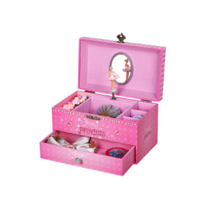 SONGMICS "Pretty Princess" Pink Music Box