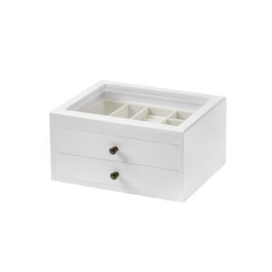 SONGMICS Jewelry Box White