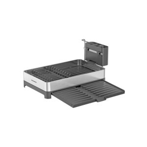 SONGMICS afdrypningsstativ med redskabsholder s?lvfarvet-gr?