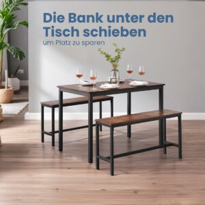 VASAGLE kitchen table set