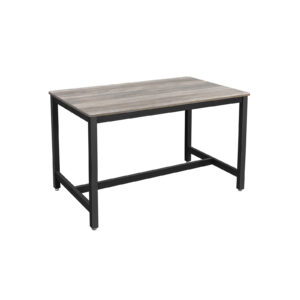 VASAGLE Steel Frame Kitchen Table for 4 People