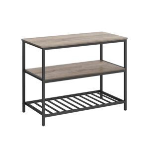 VASAGLE Kitchen Shelf 3 Levels 60 x 120 x 90 cm Industrial