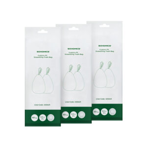 SONGMICS affaldsposer 25 liter med snor 40 stk.