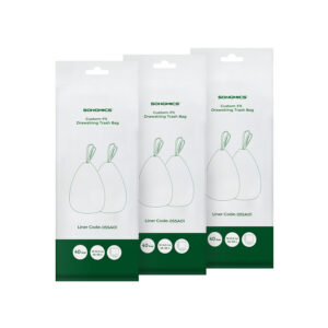 SONGMICS affaldsposer 45-55 liter med snorelukning 40 stk.