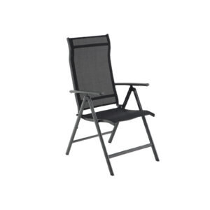 SONGMICS Comfortable Garden Chair Black