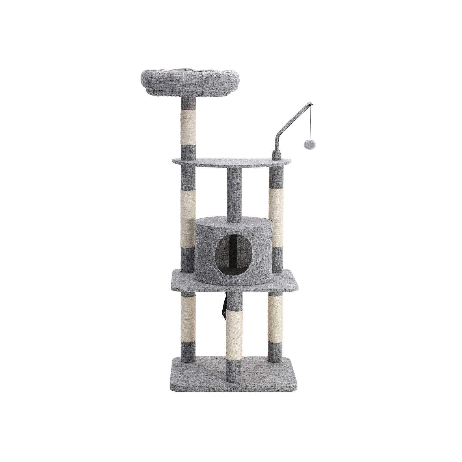 Feandrea Kradsetr? Kunstlinen 136 cm Lysegr? - Billede 2