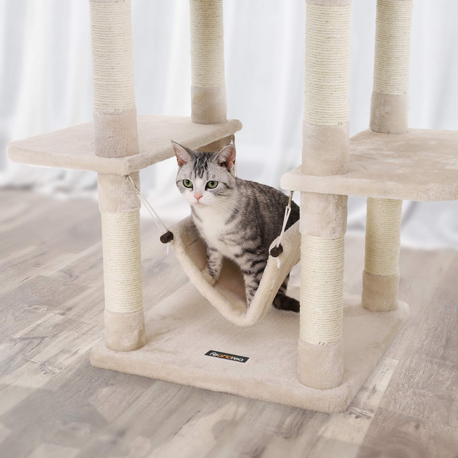 Feandrea kradsetr? med h?ngek?je 154 cm creme - Billede 5