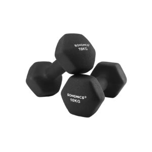 SONGMICS h?ndv?gte, s?t med 2 (2 x 10 kg)