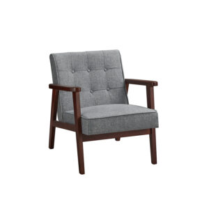 SONGMICS Armchair, recliner, TV chair, solid wood armrests and legs