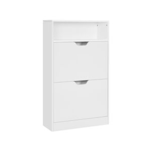 VASAGLE shoe cabinet with 2 doors