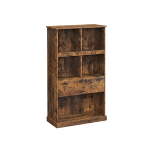 VASAGLE bokhylla med 4 hyllplan