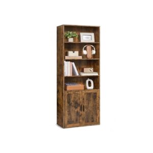 VASAGLE CUSTOS Collection 6-Tier Shelf in Vintage Brown
