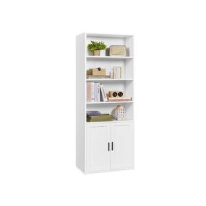VASAGLE CUSTOS Collection 6-Tier Shelf in Cloud White
