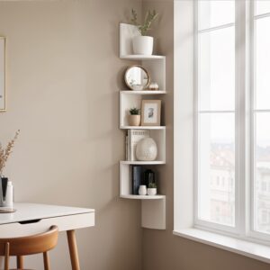 VASAGLE Sofabord, rundt, 2 stk. s?t, stuebord