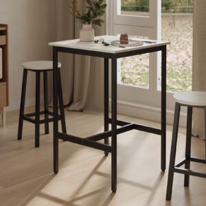 VASAGLE Bartisch, K?chentisch, Stehtisch