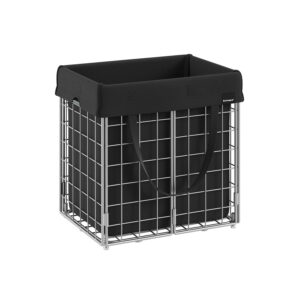 SONGMICS laundry basket with removable and washable laundry bag