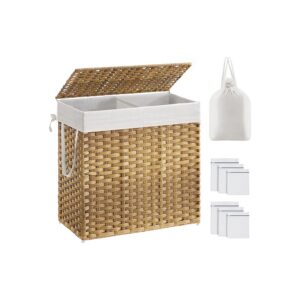 SONGMICS Laundry Basket with Lid