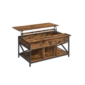 VASAGLE Height-adjustable coffee table 60 x 100 x (48-62) cm