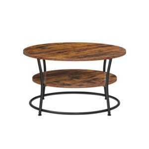 VASAGLE-sohvapöytä, jossa 2 hyllyä