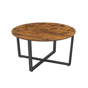 VASAGLE Round Coffee Table