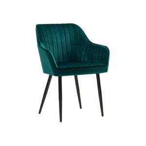 SONGMICS dining chair, petrol blue
