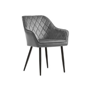 SONGMICS Dining Chair Light Gray