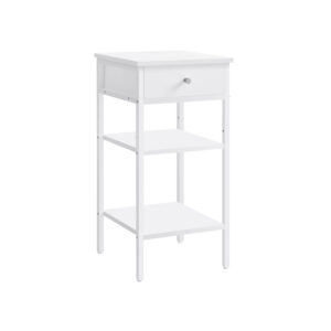VASAGLE Side Table with Drawer