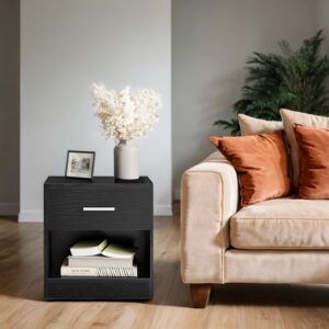 VASAGLE yöpöytä, sivupöytä, laatikolla