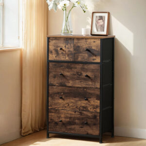 SONGMICS Chest of drawers with fabric drawers