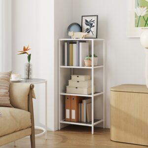 VASAGLE 4-hylligt badrumsmöbel i härdat glas