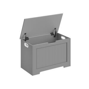 VASAGLE shoe bench with storage space 40 x 76 x 48 cm country style