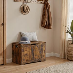 VASAGLE shoe bench, bench with storage space, storage cabinet
