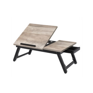 SONGMICS aamiaistarjotin, taitettavat jalat, korkeussäädettävä, greige