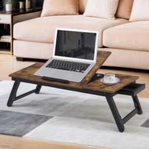 VASAGLE Laptop Stand Height Adjustable Industrial Style