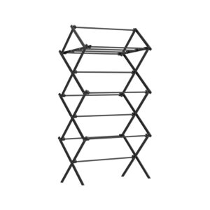 SONGMICS Clothes Drying Rack with Steel Frame for Indoor and Outdoor Use