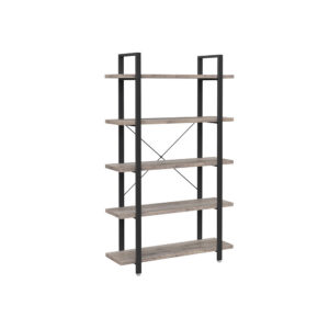 VASAGLE Sturdy standing shelf with 5 shelves