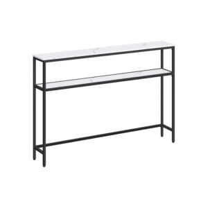 VASAGLE konsolbord med 2 hyllor 20 x 120 x 80 cm