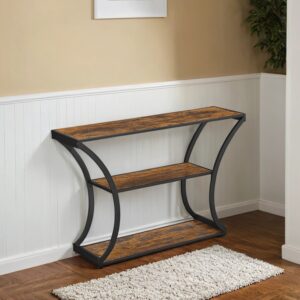 VASAGLE Hallway table, console table, curved legs