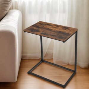 VASAGLE Side Table, Small Sofa Table, Coffee Table