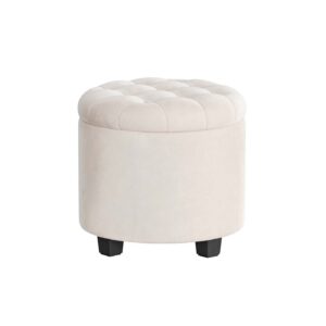 SONGMICS fodskammel med opbevaringsplads