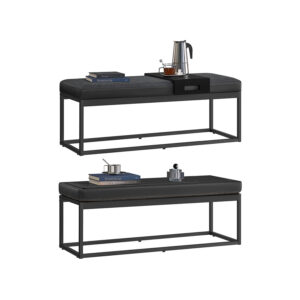 SONGMICS HOME LUIZ-kokoelma – penkki, jossa käännettävä yläosa