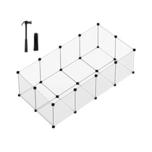 SONGMICS DIY-häkki 20 muovilevyä